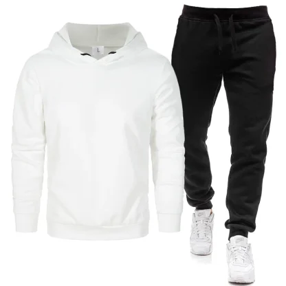Printed Pullover Sweatshirt with Matching Jogger - Image 10