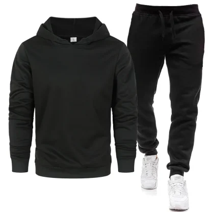 Printed Pullover Sweatshirt with Matching Jogger - Image 7