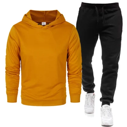 Printed Pullover Sweatshirt with Matching Jogger - Image 9