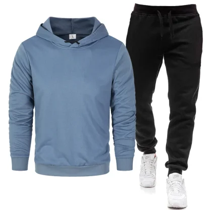 Printed Pullover Sweatshirt with Matching Jogger - Image 8