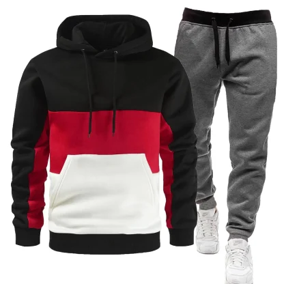 Casual Sweatsuit with Spacious Front Pocket - Image 6