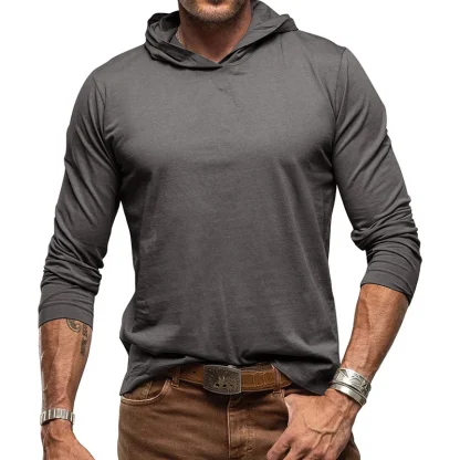 Lightweight Sports Hoodie with Fitted Design