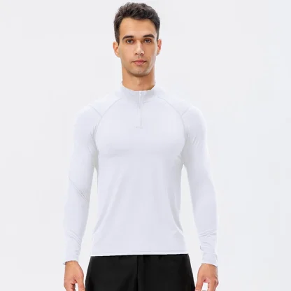 Fitness Long Sleeve Quick-Dry Sweatshirt - Image 6