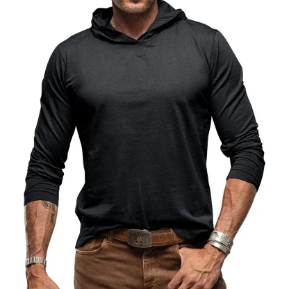 Lightweight Sports Hoodie with Fitted Design - Image 5