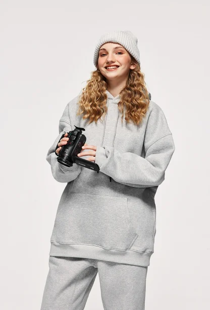Thick Oversized Solid Color Sweatsuits - Image 10