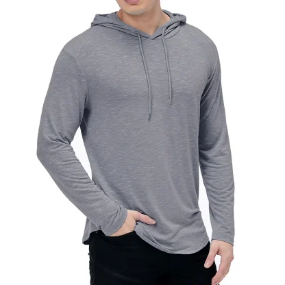 Lightweight Athletic Hoodies with Long Sleeve - Image 13