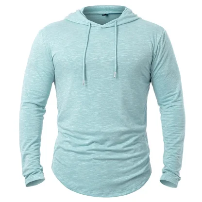 Lightweight Athletic Hoodies with Long Sleeve - Image 9