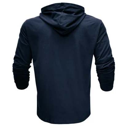 Lightweight Sports Hoodie with Fitted Design - Image 8