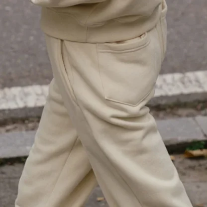 Elegant Women's Sweatsuit with Front Button - Image 4