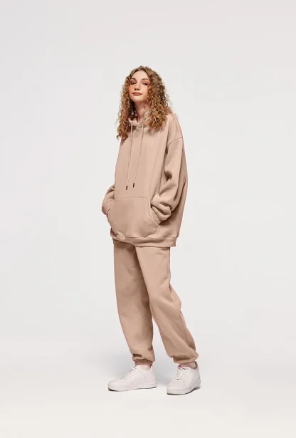 Thick Oversized Solid Color Sweatsuits - Image 11