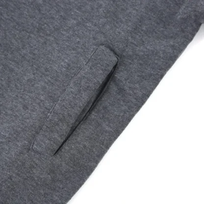 Zip-Up Hooded Jacket with Drawstring - Image 4