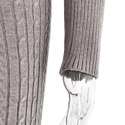 Sexy Cropped Knitted Sweatsuit for Women - Image 10