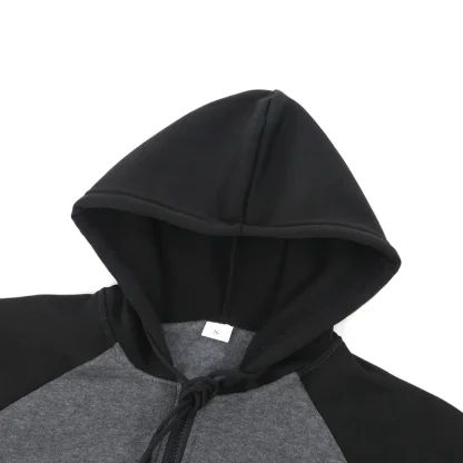 Zip-Up Hooded Jacket with Drawstring - Image 3