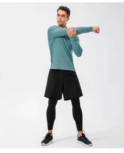 Fitness Long Sleeve Quick-Dry Sweatshirt - Image 10