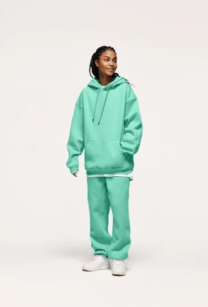 Thick Oversized Solid Color Sweatsuits - Image 3