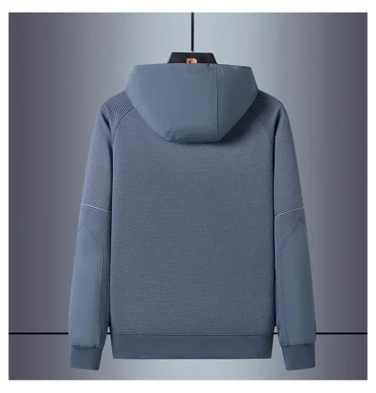 Breathable Hooded Sweatsuit with Zipper - Image 10