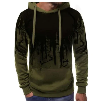 Printed Pullover Sweatshirt with Matching Jogger - Image 5
