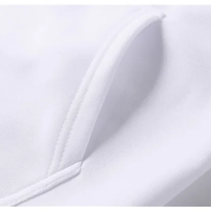 Solid Sweatshirt with Open Front Pocket - Image 14