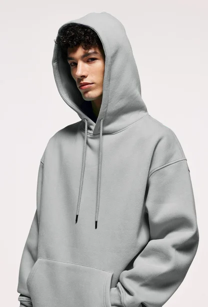 Thick Oversized Solid Color Sweatsuits - Image 9