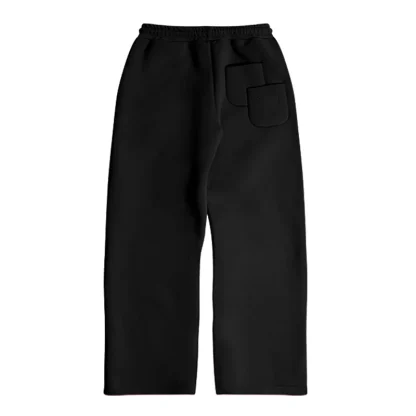 Loose Fit Sweatsuits with Plain Color Design - Image 11