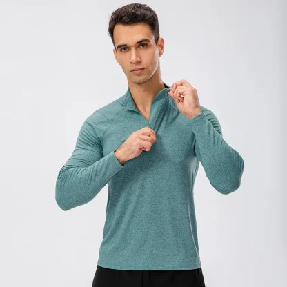 Fitness Long Sleeve Quick-Dry Sweatshirt - Image 4