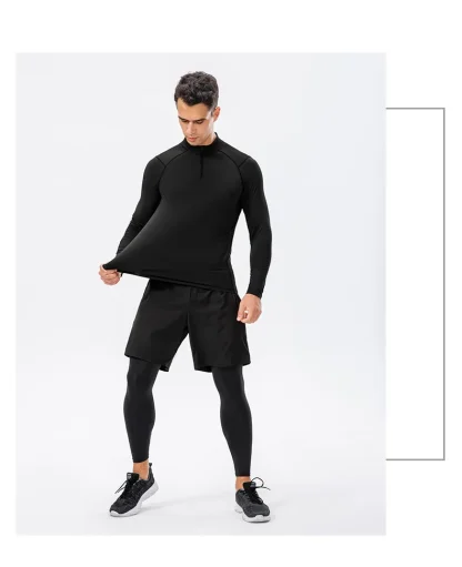 Fitness Long Sleeve Quick-Dry Sweatshirt - Image 15