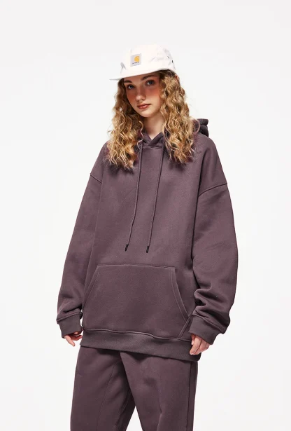 Thick Oversized Solid Color Sweatsuits - Image 15