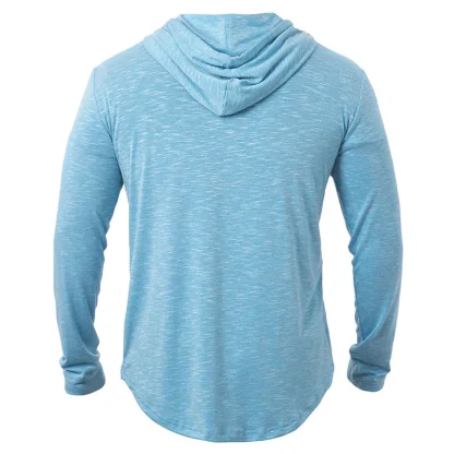 Lightweight Athletic Hoodies with Long Sleeve - Image 3